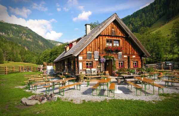 Alpine hut Granglerhütte Lungau